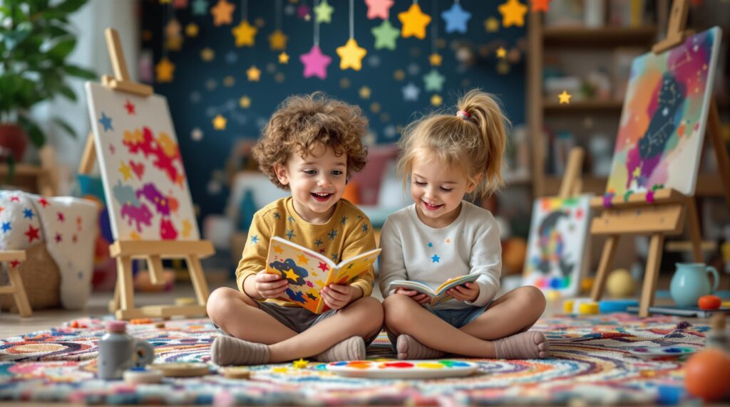 ontdek de unieke wereld van tweelingen-kinderen die nieuwsgierig en creatief zijn. leer hoe hun speciale band hen stimuleert om samen te ontdekken, te spelen en hun verbeelding te ontwikkelen.