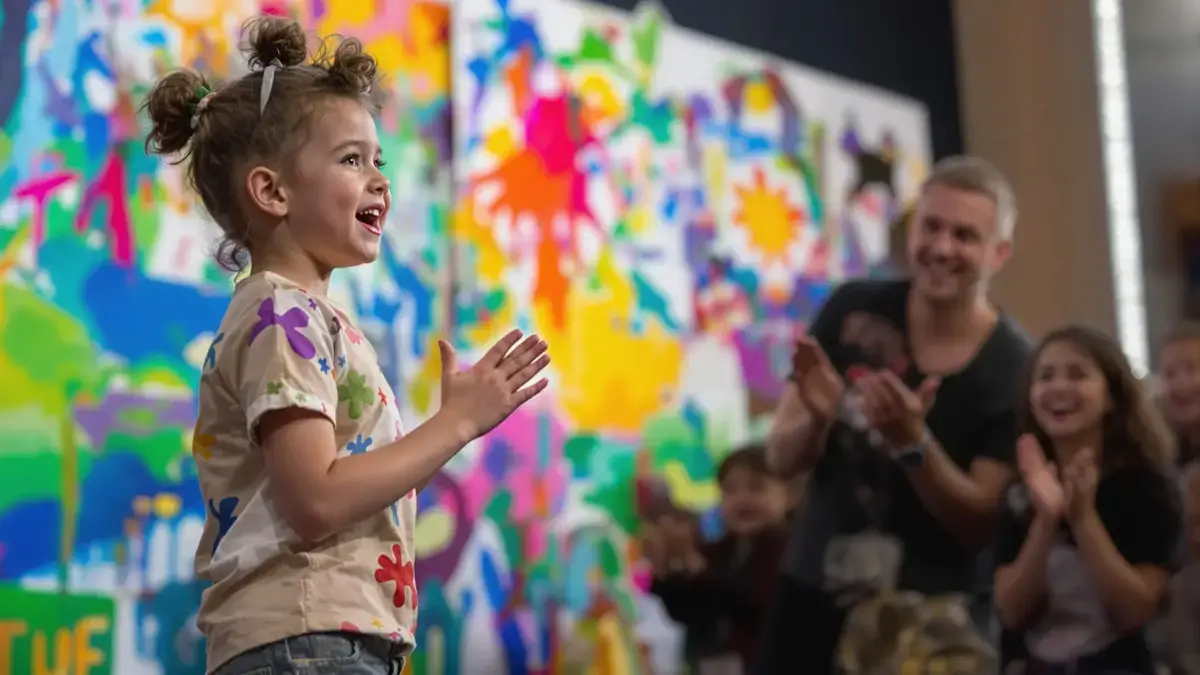 Leeuw-kinderen: Creatief en vol zelfvertrouwen