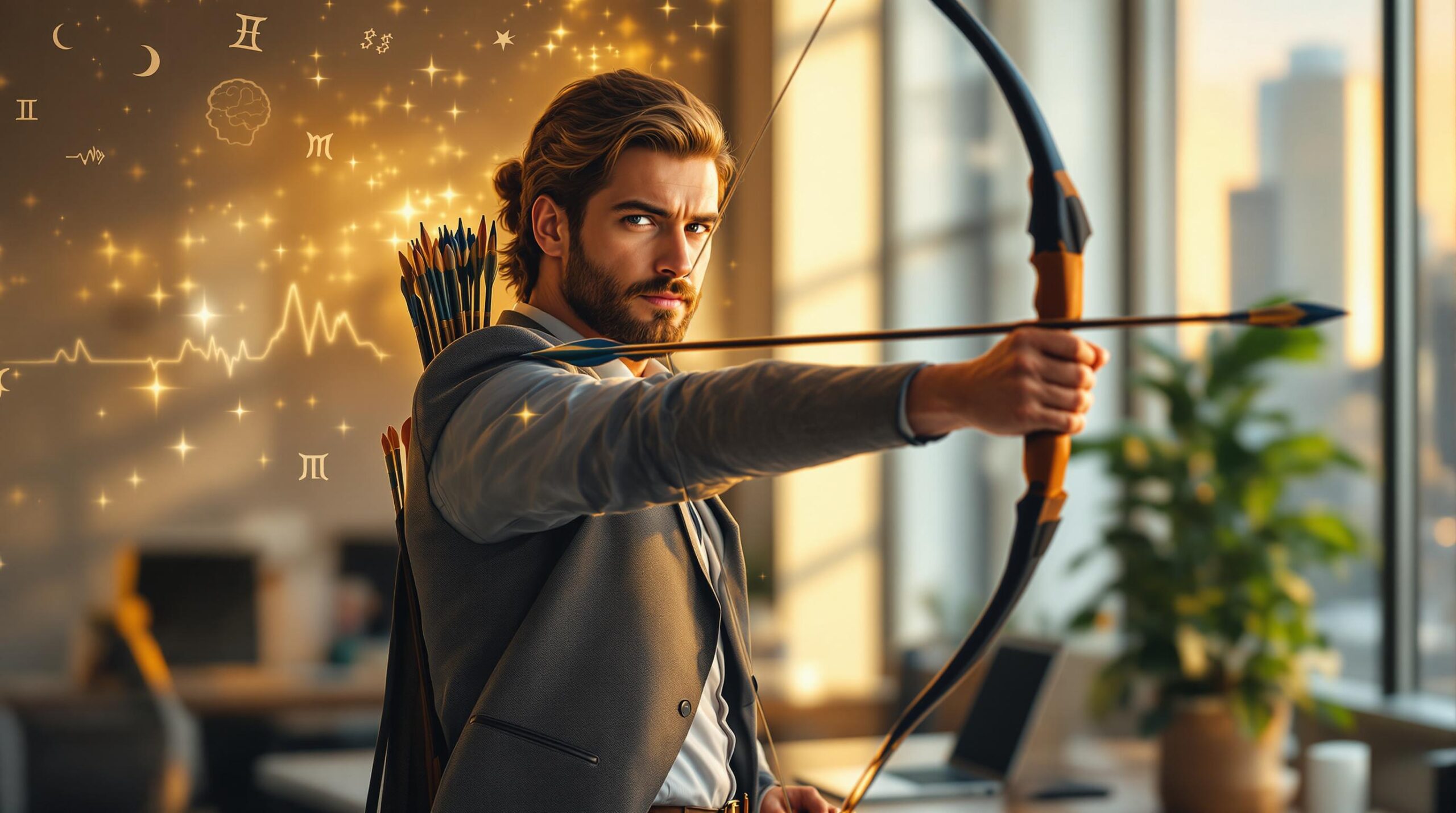 ontdek hoe de boogschutter op het werk gemotiveerd en ondernemend blijft! leer tips en trucs om enthousiasme en creativiteit in je professionele leven te integreren.